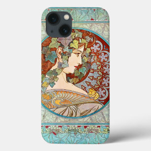 iPhone 13 Case Alphonse Mucha Ivy