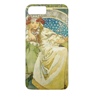 Coques Pour iPhone Alphonse Mucha Princess Hyacinth Art Nouveau