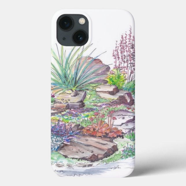 Coques Case-Mate iPhone Alpine Garden Landscaping (Verso)