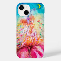 ALTHEA /Fée Whimsical sur la Fleur Rose