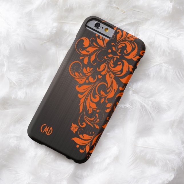 Coques Case-Mate iPhone Aluminium brossé Brown métallique et dentelle oran (In Situ)