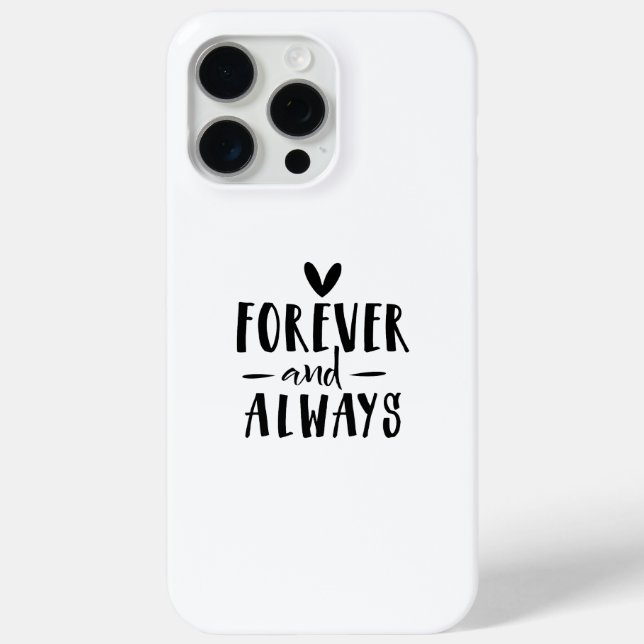 Coques Case-Mate iPhone Alwyas Et Pour Toujours (Verso)