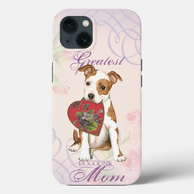 Coques Case-Mate iPhone Am Staff Heart Maman (Verso)