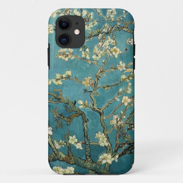 Coques Case-Mate iPhone Amandier en Fleurs - Van Gogh (Dos)