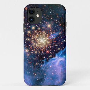 Coque iPhone 11 Amas d'étoiles NGC 3603 - Photo de la NASA Hubble