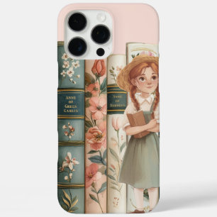 Coque iPhone 16 Pro Max Amateur de livres Anne de Green Gables Livres