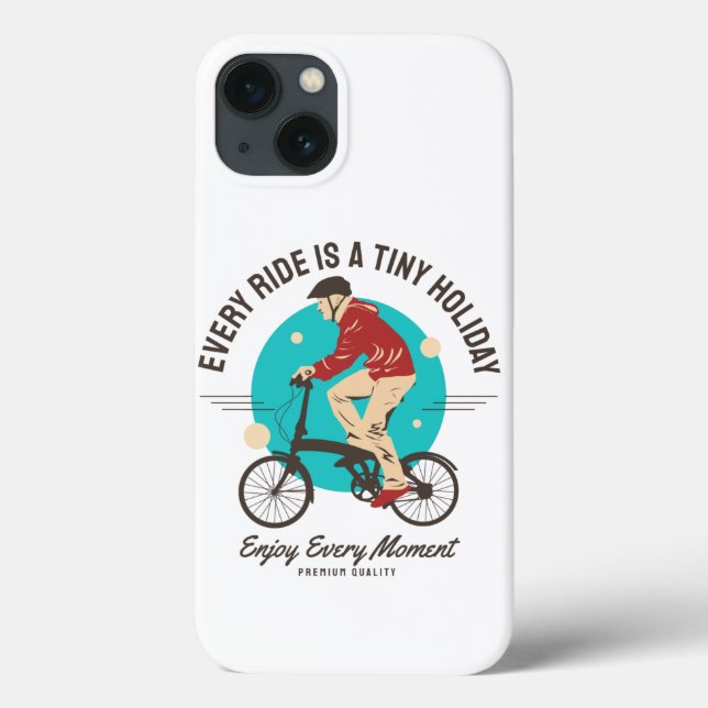 Coques Case-Mate iPhone Amateur de vélo - Profitez de chaque instant (Verso)