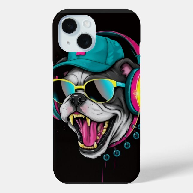 Coques Case-Mate iPhone Amateurs de Bull-dog (Verso)