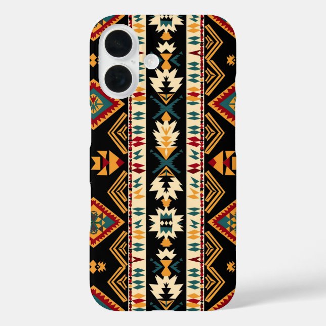 Coques Case-Mate iPhone Amateurs de motifs carrelés occidentaux  (Verso)