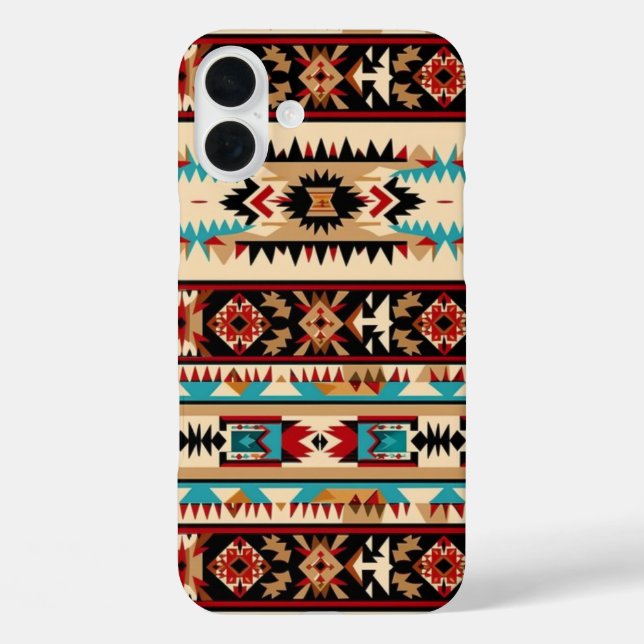 Coques Case-Mate iPhone Amateurs de motifs carrelés occidentaux  (Verso)