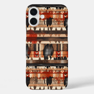 Coque Pour iPhone 16 Plus Amateurs de motifs carrelés occidentaux