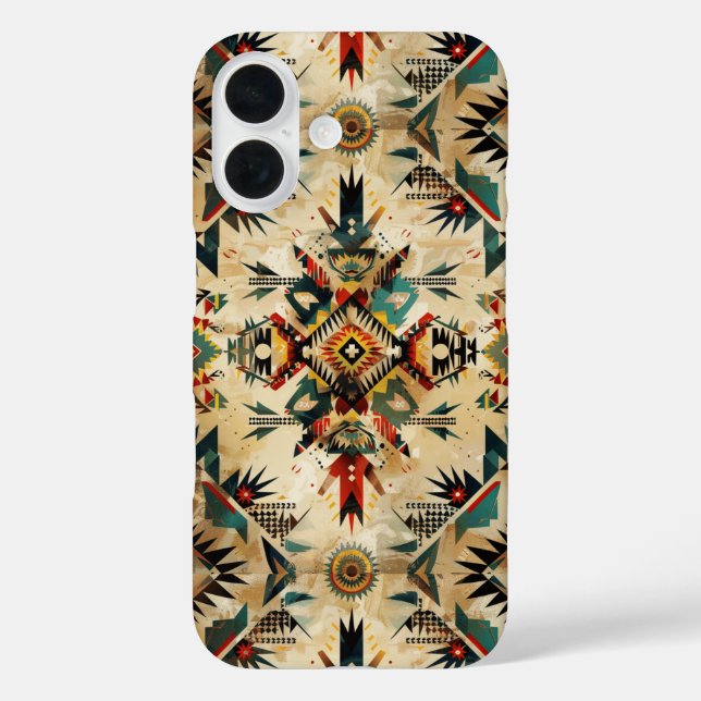 Coques Case-Mate iPhone Amateurs de motifs carrelés occidentaux  (Verso)