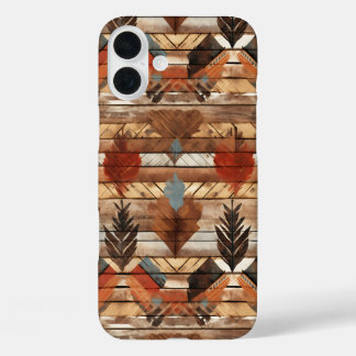 Coque Pour iPhone 16 Plus Amateurs de motifs carrelés occidentaux