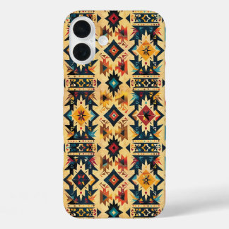 Coque Pour iPhone 16 Plus Amateurs de motifs carrelés occidentaux