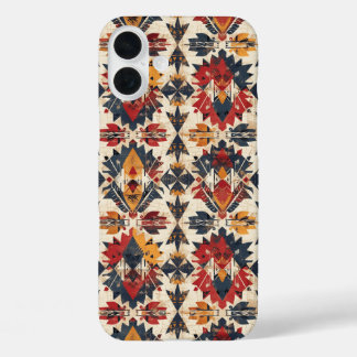 Coque Pour iPhone 16 Plus Amateurs de motifs carrelés occidentaux