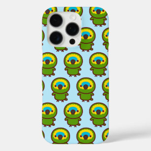Coque iPhone 16 Pro Amazone à front bleu