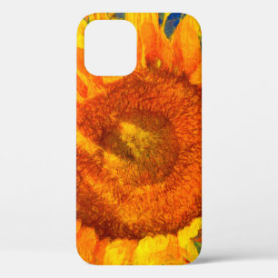 Case-Mate iPhone Case Aménagement tournesol. Imitation style Van Gogh.