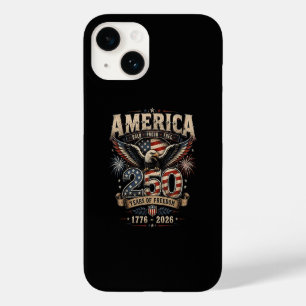 Coque Case-Mate iPhone Américain 250e anniversaire patriotique États-Unis