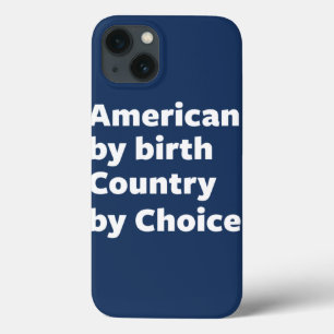 Coque Case-Mate iPhone Américain par naissance, pays par choix
