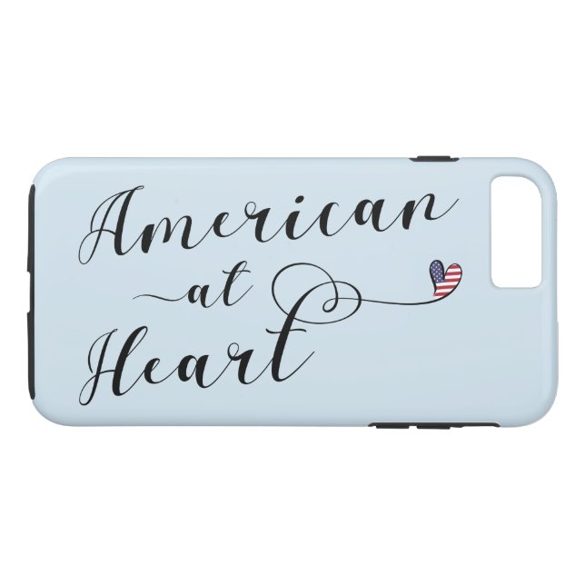 Coques Case-Mate iPhone American at Heart Cell Phone Case (Dos (Horizontal))