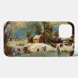 Coques Pour iPhone American Winter Life