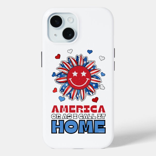 COQUES Case-Mate iPhone AMÉRIQUE, OU COMME JE L'APPELLE, MAISON (Verso)