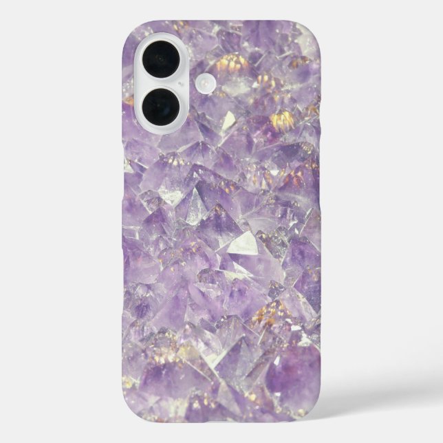 Coques Case-Mate iPhone Améthyste Dorée Brillante (Verso)