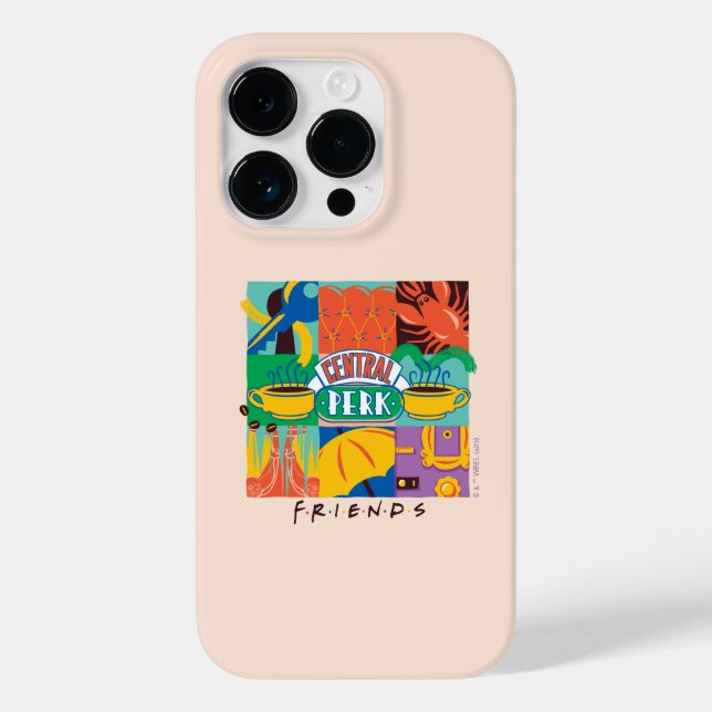 Coques Case-Mate iPhone AMIS™ | Central Perk Vibrant Graphic (Verso)