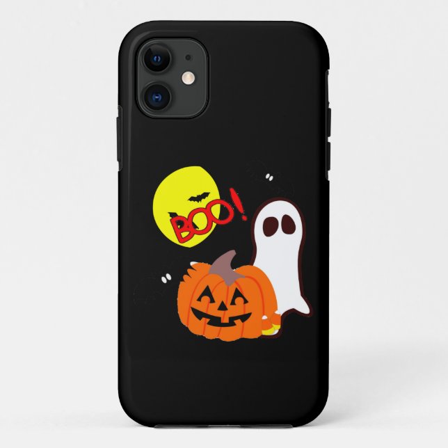 Coques Case-Mate iPhone Amis de fantôme de Halloween (Dos)