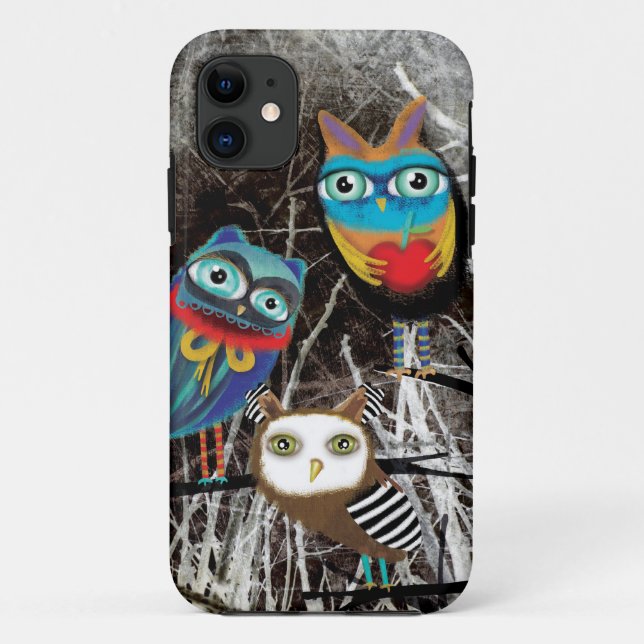 Coques Case-Mate iPhone Amis de hibou d'Owly de hiboux (Dos)