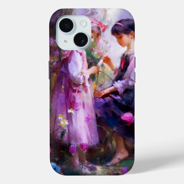 Coques Case-Mate iPhone Amis et fleurs 2 (Verso)