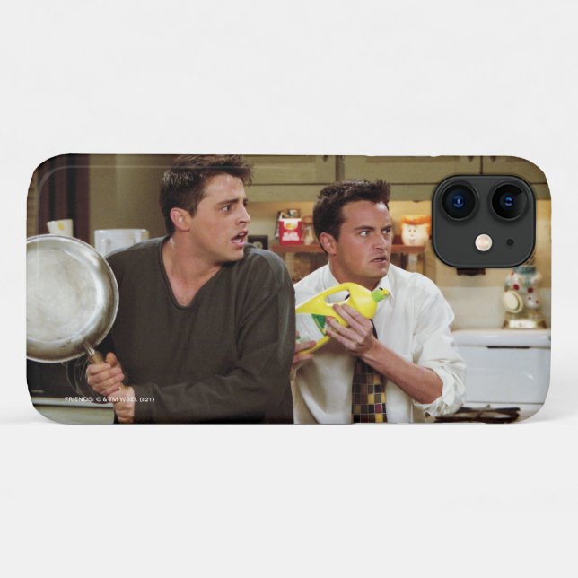 Coques Case-Mate iPhone AMIS™ | Joey & Chandler Scared (Dos (Horizontal))