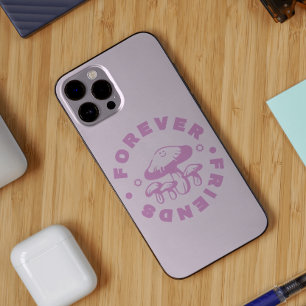 Coque Case-Mate iPhone Amis pour toujours Champignon Rose Mignon