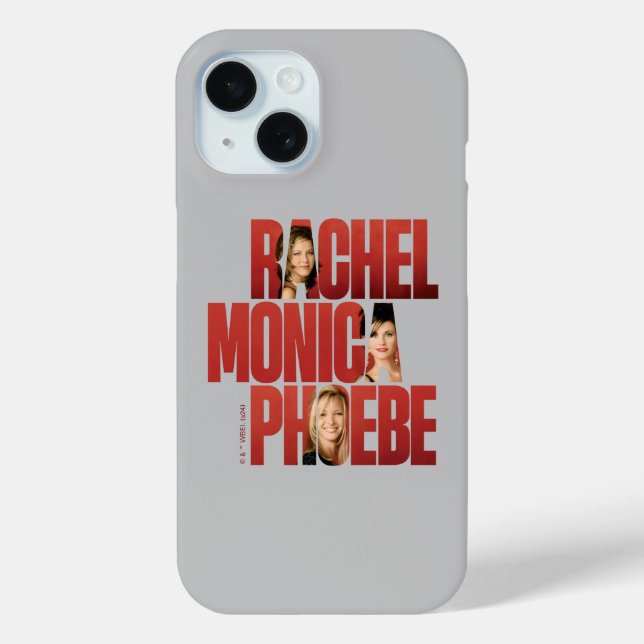 Coques Case-Mate iPhone AMIS™ | Rachel, Monica & Phoebe (Verso)