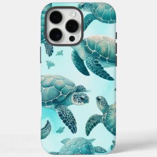 Coque iPhone 16 Pro Max Amis Tortues Marines