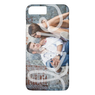Coque iPhone 7 Plus "Amour" Ajouter votre photo