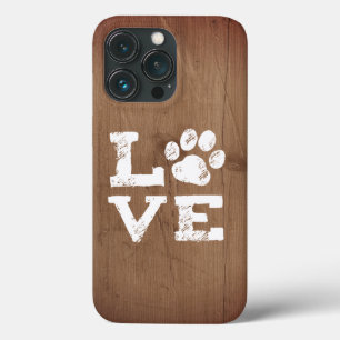 Case-Mate iPhone Case AMOUR avec Empreinte de patte de chien