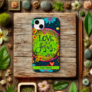 Case-Mate iPhone Case Amour comme Jésus Floral Personnalisé Fun Whimsy