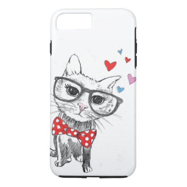 COQUES Case-Mate iPhone AMOUR DE KITTY (Dos)