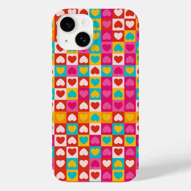 Coques Case-Mate iPhone Amour en Motif (Verso)