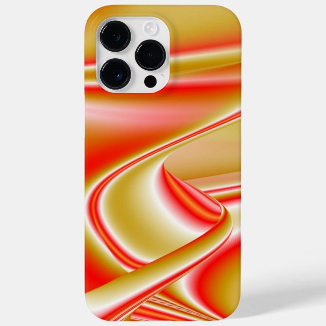 Coques Case-Mate iPhone Amour et Or Abstrait 3D Rainbowart (Verso)