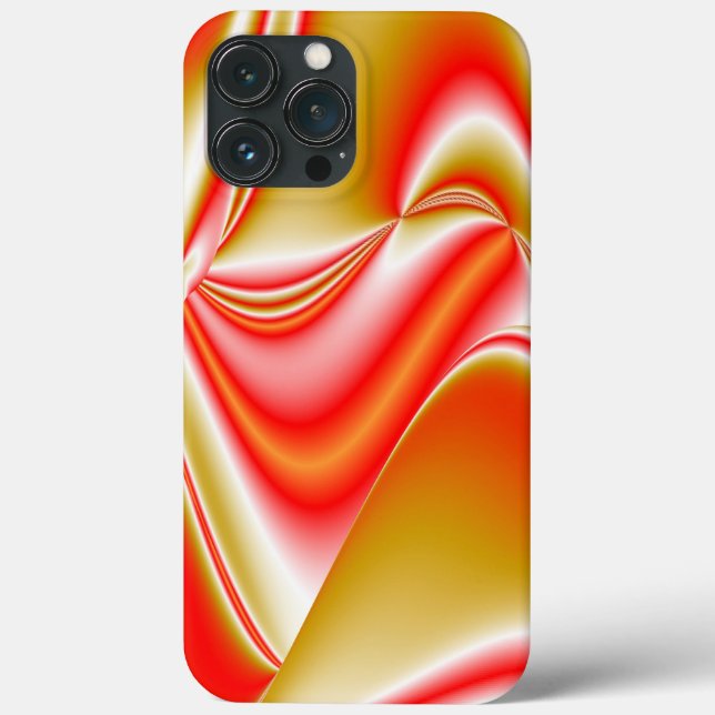 Coques Case-Mate iPhone Amour et Or Abstrait 3D Rainbowart (Verso)