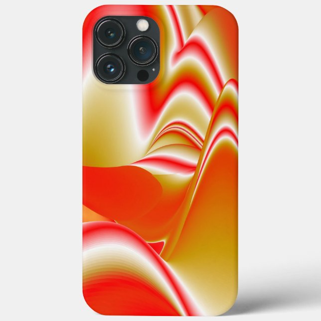 Coques Case-Mate iPhone Amour et Or Abstrait 3D Rainbowart (Verso)