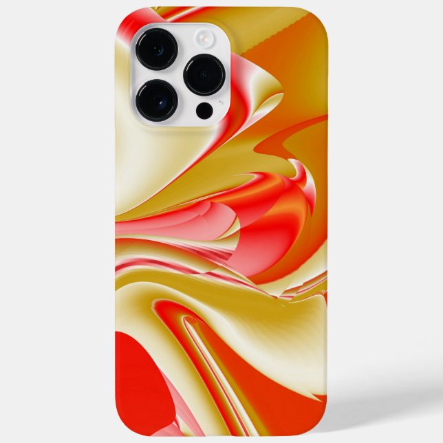 Coques Case-Mate iPhone Amour et Or Abstrait 3D Rainbowart (Verso)