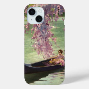 Coque Pour iPhone 15 Amour et romance vintage, promenade romantique en 