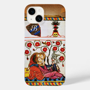 COQUES POUR iPhone AMOUR ÉTERNEL PARCHEMIN MONOGRAMME