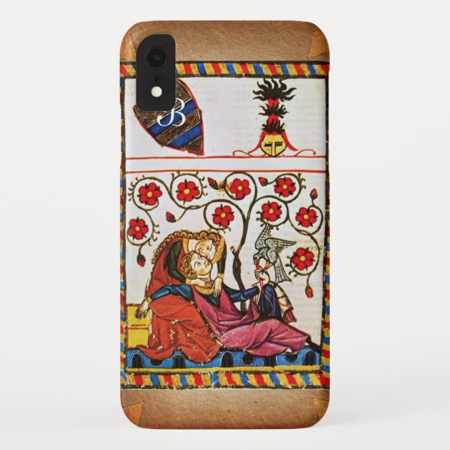 COQUES Case-Mate iPhone AMOUR ÉTERNEL PARCHEMIN MONOGRAMME (Dos)