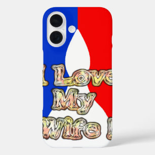 Coques iPhone 16 Amour français de Hakuna Matata I de drapeau mon é