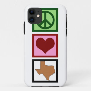 Coque Case-Mate iPhone Amour le Texas de paix