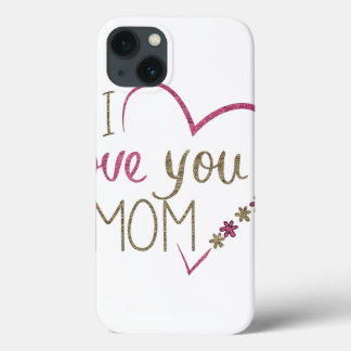 iPhone 13 Case Amour Maman Mères Jour Coeur